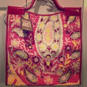 Juicy Couture Paisley Hip Event Gia Tote